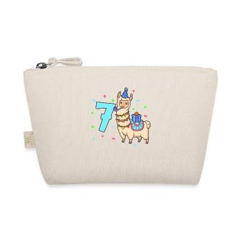 Avec lama - anniversaire des enfants 7 ans - Trousse biologique - nature - Devant