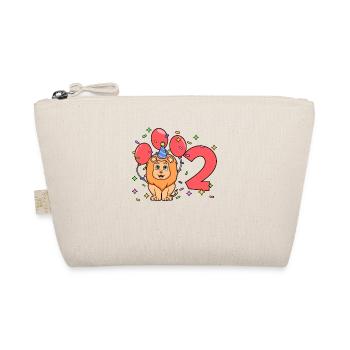 Avec Lion - Anniversaire Enfants 2 Ans - Trousse biologique - nature - Devant