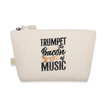Trumpet Player Vintage Trumpet The - Bio-Täschchen - Natur - Vorne