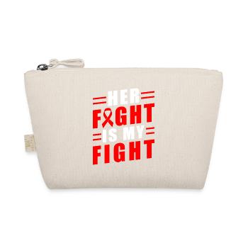 Her Fight Is My Fight Multiple Myeloma Blood - Bio-Täschchen - Natur - Vorne