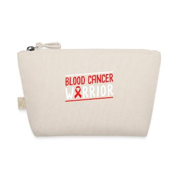 Blood Cancer Warrior Red Ribbon - Bio-Täschchen - Natur - Vorne