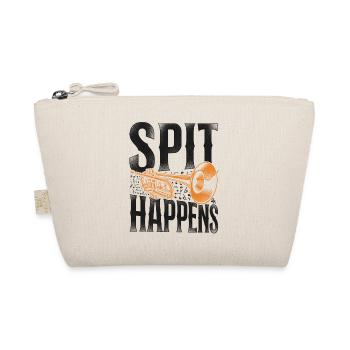Trumpet Player Pun Vintage Spit - Organic Pouch - nature - Front