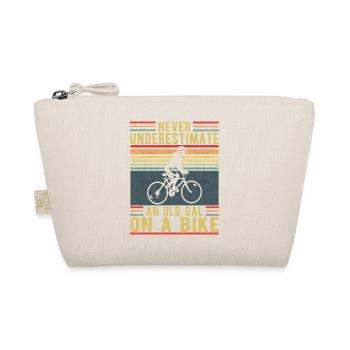 Ne sous-estimez jamais une vieille fille sur un vélo - Trousse biologique - nature - Devant