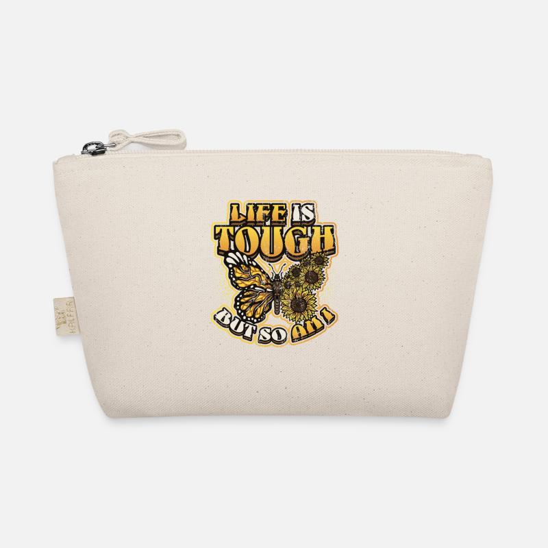 Sunflower Butterfly Organic Pouch