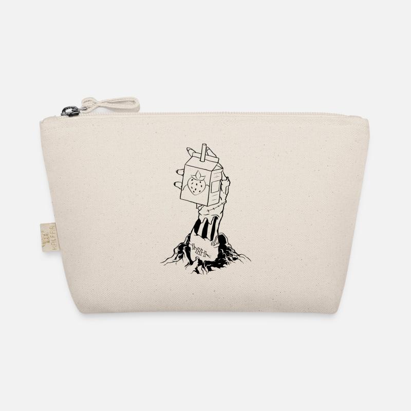 Zombiecore Ästhetische Erdbeermilch Zombie Bio-Täschchen