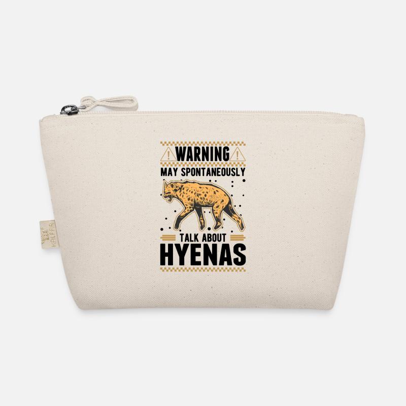 May spontaneously talk about Hyenas Hyäne Bio-Täschchen