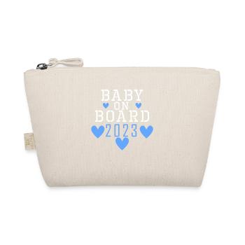 Bébé 2023 Fils enceinte 2023 Grossesse - Trousse biologique - nature - Devant
