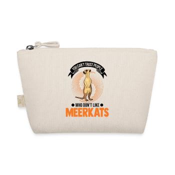 Suricate Cadeau Suricate Suricate - Trousse biologique - nature - Devant