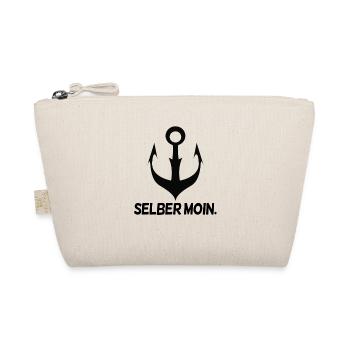 Selber Moin - Moin lustig - Bio-Täschchen - Natur - Vorne