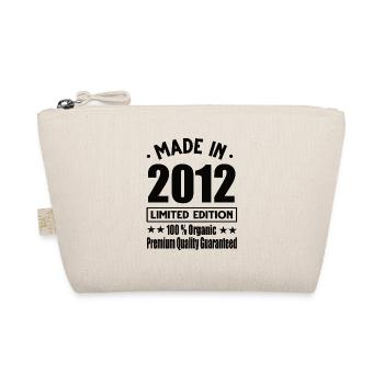 Fabriqué en 2012 Vintage Retro Limited Edition - Trousse biologique - nature - Devant
