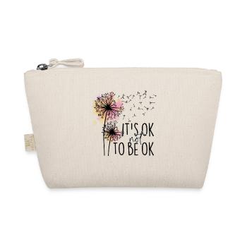 It's Ok no to Be Ok - Bio-Täschchen - Natur - Vorne
