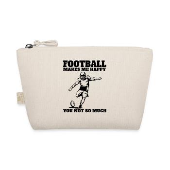 Football fan American Football Football Coach - Organic Pouch - nature - Front