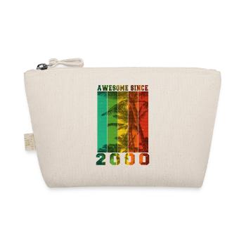Awesome Since 2000 - Organic Pouch - nature - Front