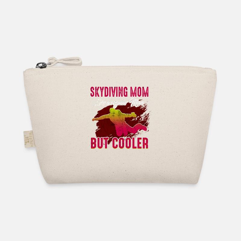 Skydiving Mother Organic Pouch
