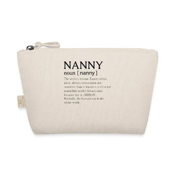 Super forte assistante maternelle drôle idée cadeau Pouvoir - Trousse biologique - nature - Devant