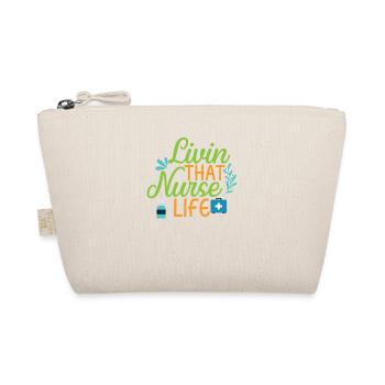 KRANKENSCHWESTER Livin That Nurse Life - Organic Pouch - nature - Front