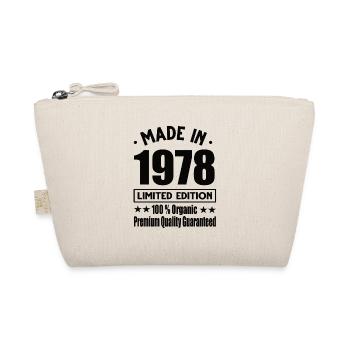 Fabriqué en 1978 Vintage Retro Limited Edition - Trousse biologique - nature - Devant