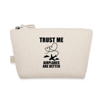 Cadeau de pilote d’avion - Trousse biologique - nature - Devant