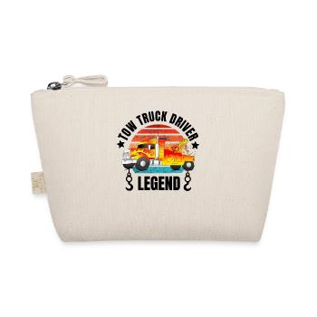 Abschleppwagen Fahrer Legende Sunset - Bio-Täschchen - Natur - Vorne