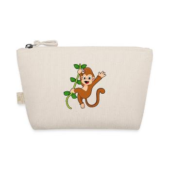 Monkey Liana Jungle - Organic Pouch - nature - Front
