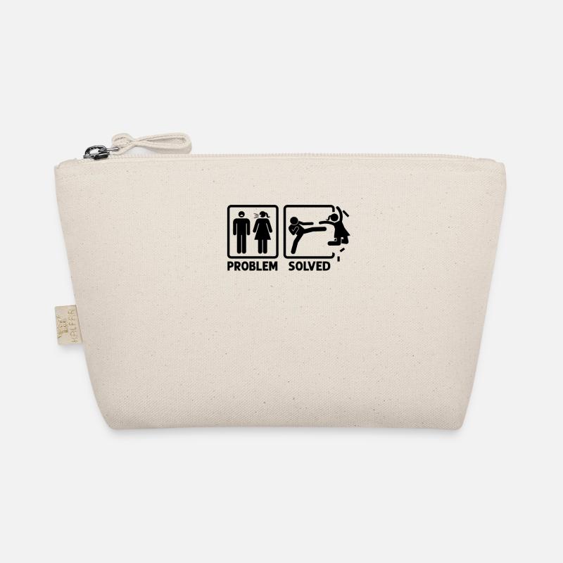 Problem Strichmännchen Paar Beziehung Liebende Bio-Täschchen