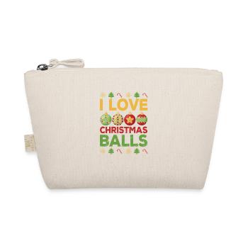 Funny Christmas Inappropriate dirty jokes - Organic Pouch - nature - Front