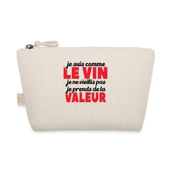 Je Suis Comme Le Vin - Trousse biologique - nature - Devant