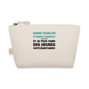 Casse-couilles À Temps Complet - Trousse biologique - nature - Devant