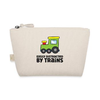 Facilement distrait par les trains - Trousse biologique - nature - Devant
