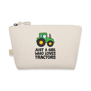 Juste une fille qui aime les tracteurs - Trousse biologique - nature - Devant