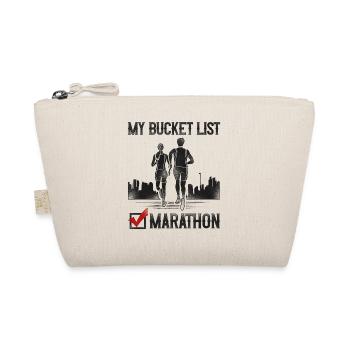 Running Runner Half Marathon - Bio-Täschchen - Natur - Vorne