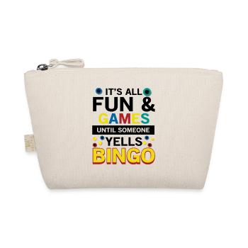Bingo Yells Bingo Fan Lustiges Bingo - Bio-Täschchen - Natur - Vorne