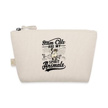 Siam Cats are my spirit animals Siamkatze - Bio-Täschchen - Natur - Vorne