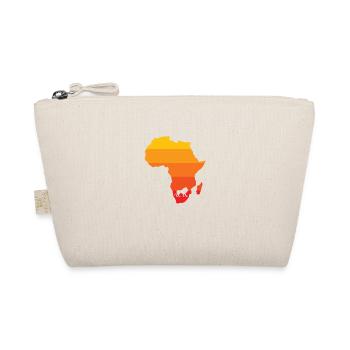 Africa Lion Zoo Predator King Safari - Organic Pouch - nature - Front