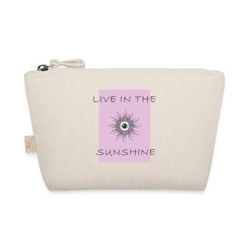 living in the sunshine - Organic Pouch - nature - Front