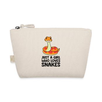 Juste une fille qui aime les serpents - Trousse biologique - nature - Devant