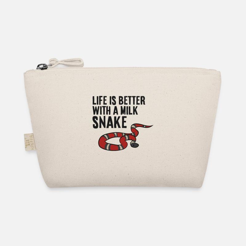 Life Is Better With A Milk Snake Bio-Täschchen
