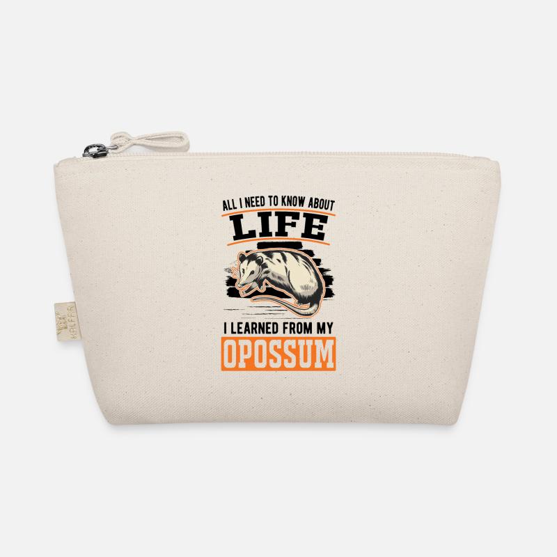 Opossum Geschenk Possum Beutelratte Bio-Täschchen