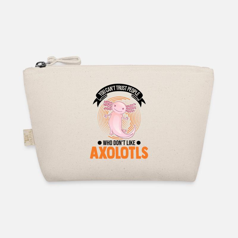 Axolotl Gift Tail Lurch Axolotl Organic Pouch