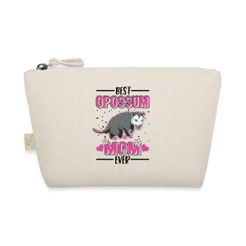 Best Opossum Mom Ever Opossum Mama Pouch Rat - Organic Pouch - nature - Front