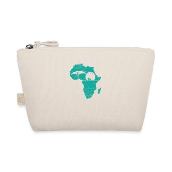 Safari Afrika Bevölkerung Kontinent Karte - Bio-Täschchen - Natur - Vorne
