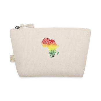 Fingerabdruck Afrika D.N.A. Kontinent Karte - Bio-Täschchen - Natur - Vorne