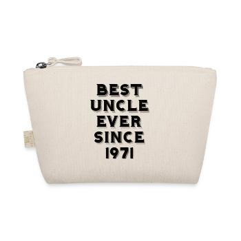 Year of birth 1971 Vintage birthday legend 1971 - Organic Pouch - nature - Front