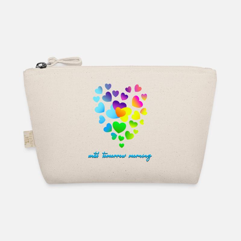 Herzen bunte Herzen Herzen Haufen Bio-Täschchen