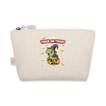 Trick Or Treat Scary Creepy Halloween Monster - Bio-Täschchen - Natur - Vorne