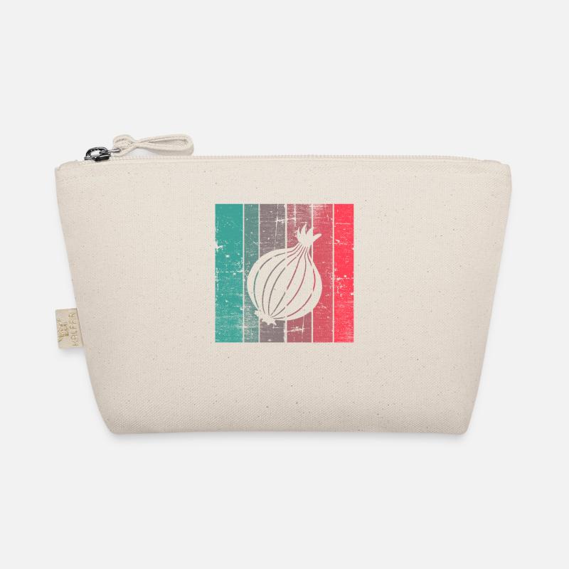 Oignon Lover Retro Vegetables Vegan Idée cadeau Trousse biologique