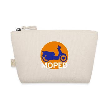 MOPED Awesome Scooter Lover Designs T-Shirt - Trousse biologique - nature - Devant