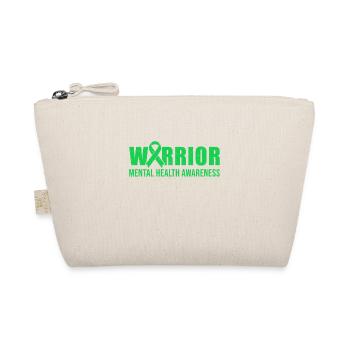 Mental Health Warrior Green Ribbon - Bio-Täschchen - Natur - Vorne