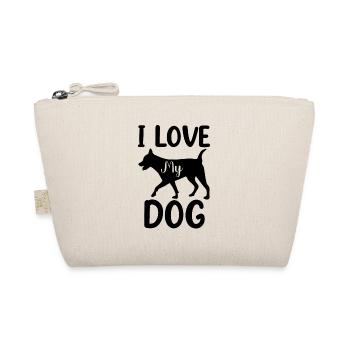 J’aime mon chien - Trousse biologique - nature - Devant
