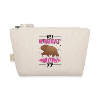 Best Wombat Mom Ever - Organic Pouch - nature - Front